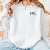 Simply Sage Market Embroidered I Closed My Book To Be Here Sweatshirt - 3 of 4