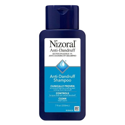 Nizoral Anti Dandruff Shampoo with 1% Ketoconazole, Clean Fresh Scent - 7 fl oz