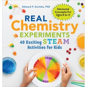 Real Chemistry Experiments - (Real Science) by  Edward P Zovinka (Paperback) - 1 of 1