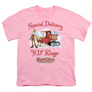 Boys' Santa Claus Is Comin To Town Kluger T-Shirt - 1 of 4