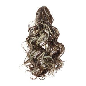 Unique Bargains Big Wave Retro Wig Hair Clips 21.65" Length 1 Pc - 1 of 4