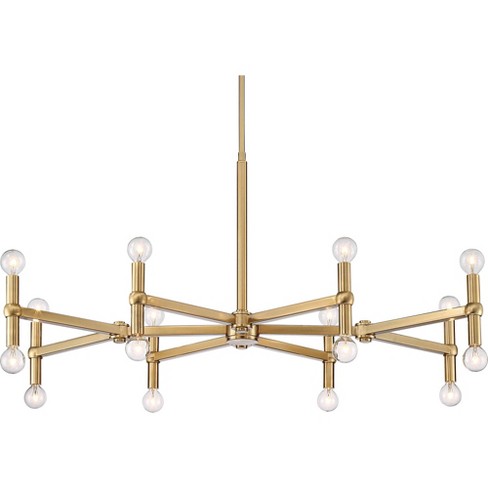 Possini Euro Design Lantico Gold Pendant Chandelier 24 1/2 Wide