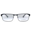 Emporio Armani EA 1105 3014 Unisex Rectangle Eyeglasses Matte Black 54mm - 2 of 3