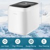 Costway Portable Countertop Ice Maker Machine 35Lbs/24H Self-Clean w/ Ice Basket & Scoop - 2 of 4