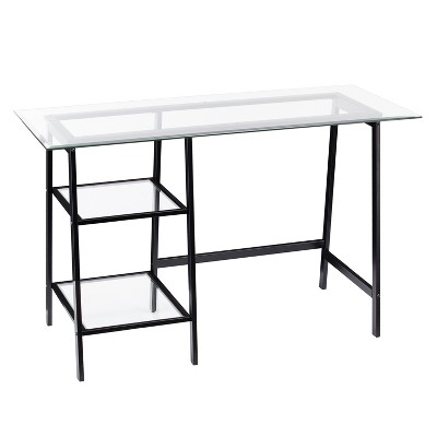 target glass desk