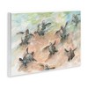 Stupell Industries Baby Sea Turtles Swimming Shore Wall Plaque Art - 2 of 4