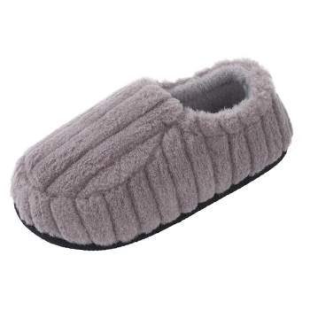 House Slippers for Womens Slippers for Women,Fuzzy Warm Plush Shearling Loafers Slippers,Non Slip House Shoes Indoor Outdoor