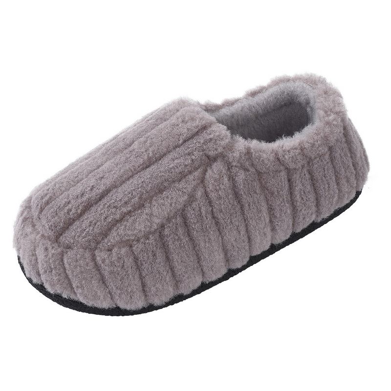 House Slippers for Womens Slippers for Women,Fuzzy Warm Plush Shearling Loafers Slippers,Non Slip House Shoes Indoor Outdoor, 1 of 10