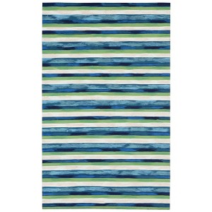Liora Manne Visions II Stripes Indoor/Outdoor Rug.. - 1 of 4