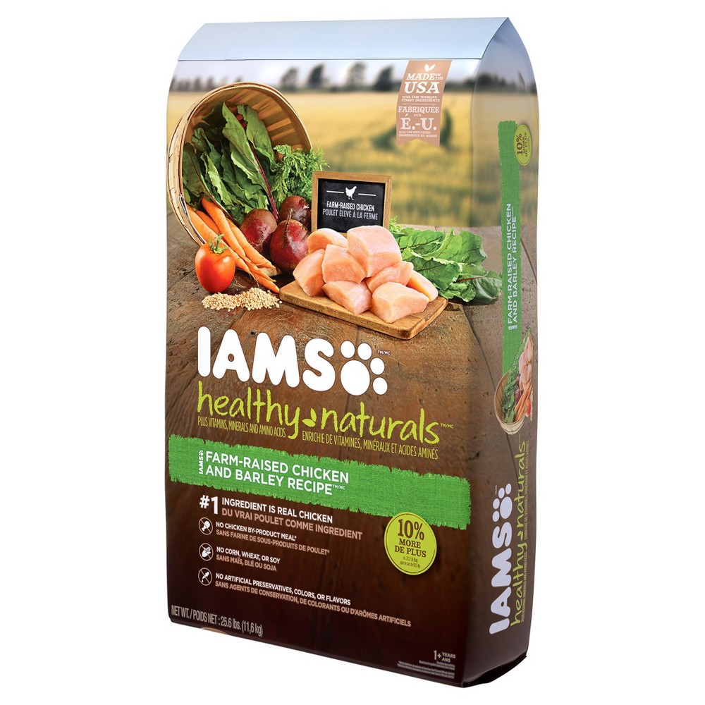 UPC 019014703586 product image for Iams Healthy Naturals Adult Dog Chicken and Barley Recipe - Dry Dog Food - 25.6l | upcitemdb.com