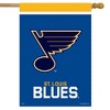 Briarwood Lane St. Louis Blues House Flag NHL Licensed 28" x 40" - 2 of 4