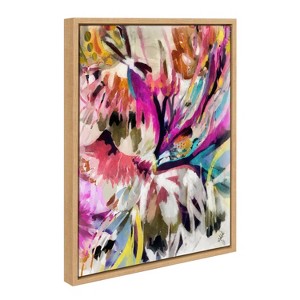 Kate & Laurel All Things Decor Sylvie Amaze Framed Canvas - 1 of 4