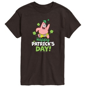 Men's - SpongeBob Squarepants - Happy St. Patricks Day Short Sleeve Graphic T-Shirt - 1 of 4