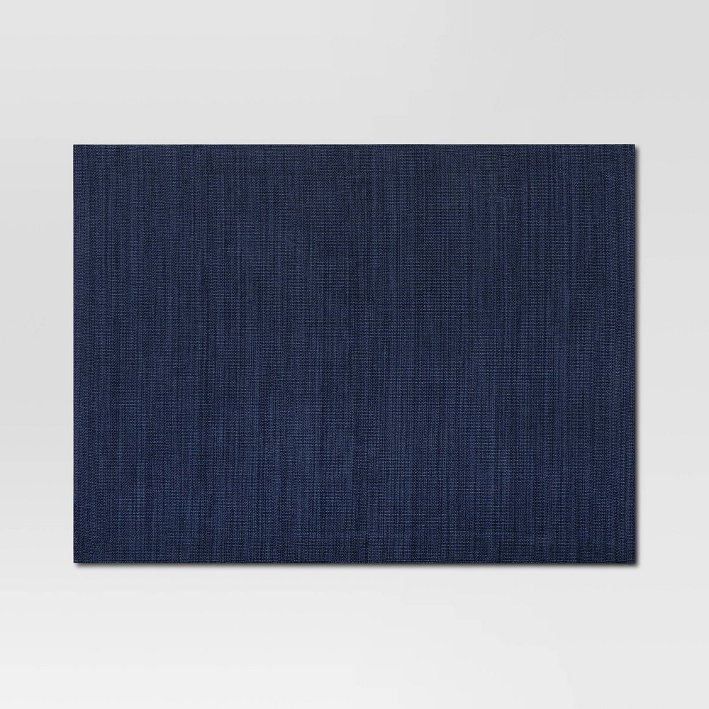 Photos - Tablecloth / Napkin Cotton Solid Placemat Blue - Threshold™