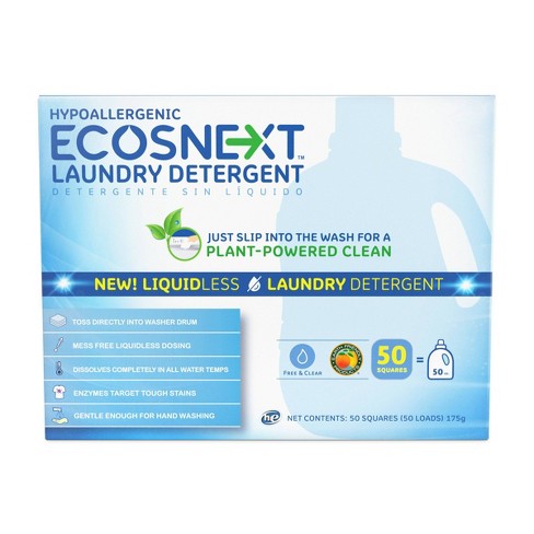 biodegradable laundry detergent sheets