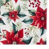 Avanti Poinsettia Set of 4 Placemats - 3 of 3