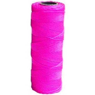 Bon Tool 81-185 Line - Nylon 15 Twist - 1000 Foot Neon Pink