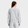 Women's Crewneck Fleece Sweatshirt - JoyLab™ - 2 of 3