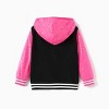 PATPAT Disney Mickey and Friends Toddler Girl 1pc Minnie Mouse/Daisy Duck Sequined Spliced Hooded Jacket - 2 of 4