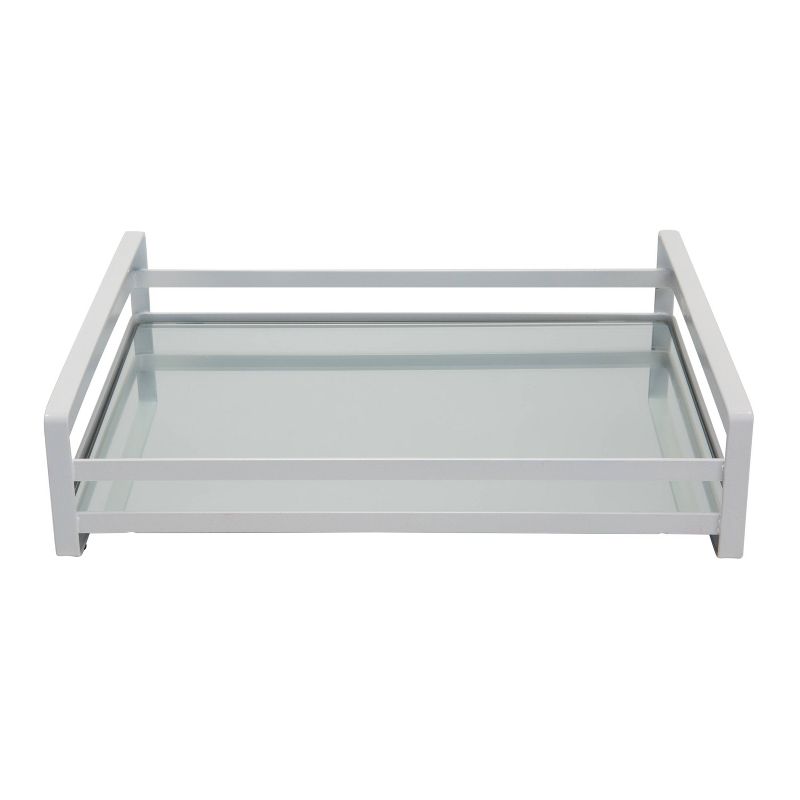 Flat Wire Large Vanity Tray White - Home Details, 6 of 9