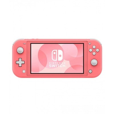 Nintendo Switch Lite Coral Compact and Portable Gaming Console Manufacturer Refurbished