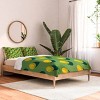 Deny Designs Daniel Coulmann Tennis Grass Court Pattern Kids' Comforter Bedding Set Green - 2 of 4