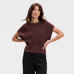 Women's Sweater Vest - A New Day™ - 1 of 3