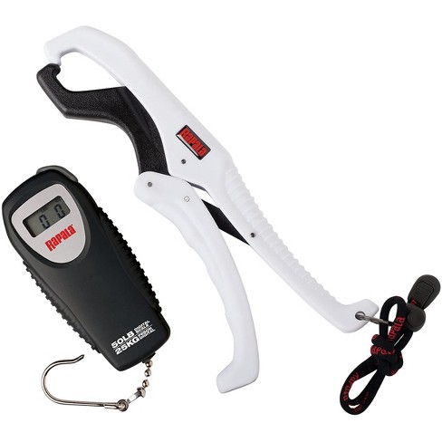 Rapala Floating Fish Gripper And Scale Combo Pack - Black/white : Target