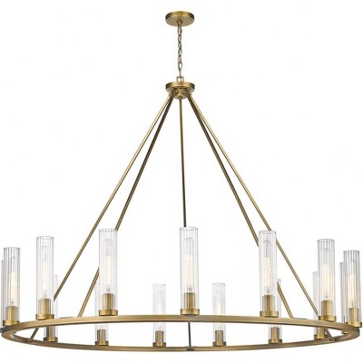Z-Lite Beau 15 - Light Chandelier in  Rubbed Brass