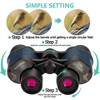 Aghana Digitals 60X Zoom HD Binoculars with Night Vision, Waterproof Fog-proof Design for Hunting, - 4 of 4
