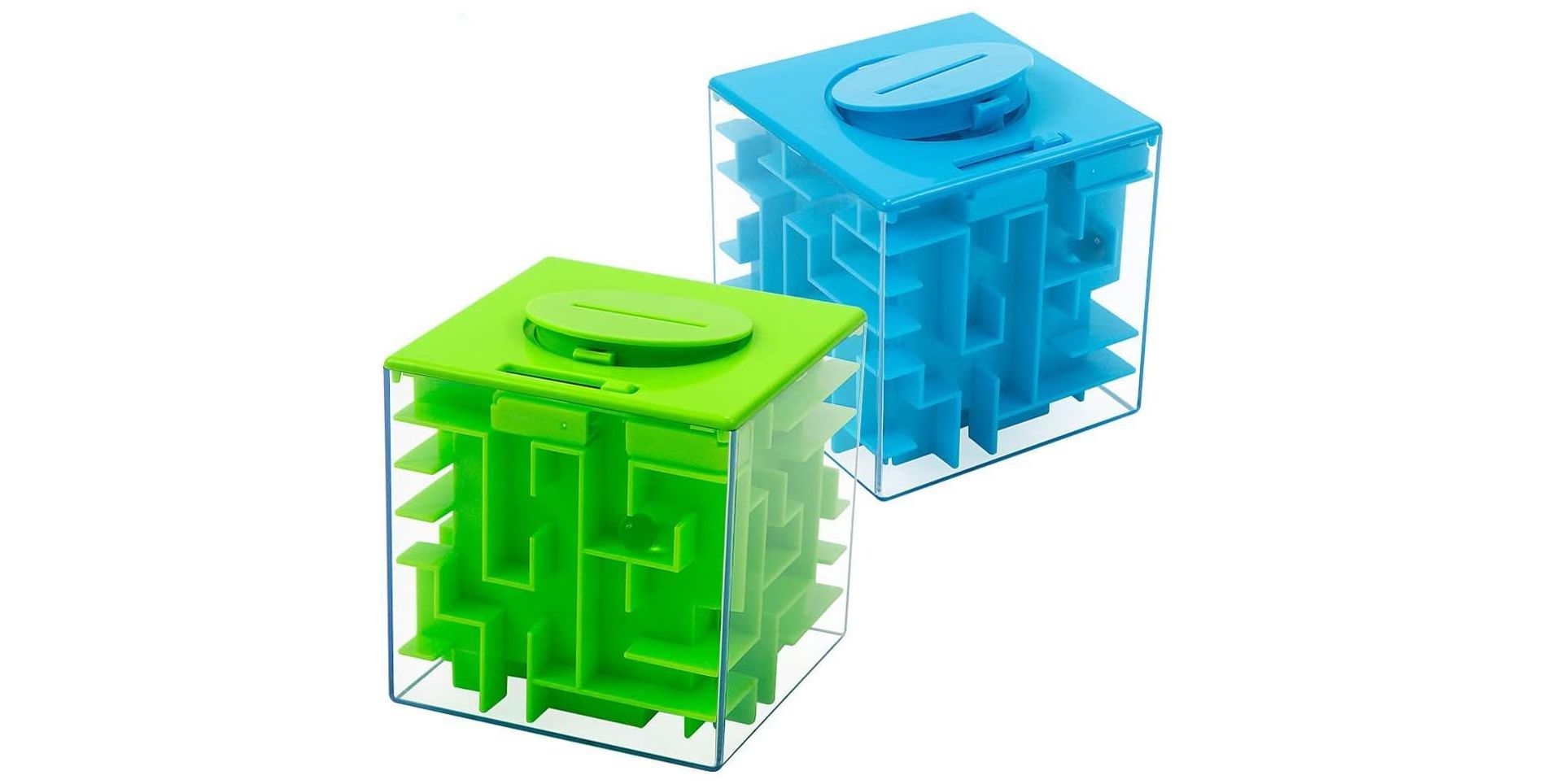 Square Bead Maze Piggy Bank - Plastic Construction Toys, Space Sand Tower Crane Toy, Engineering Vehicle Set, Construction Vehicle Toy