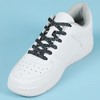 INSPIRE CHIC Gender Neutral Flat Shoe Laces Pattern Fashion Shoelaces for Athletic Sneakers Boots 2 Pairs - image 2 of 4