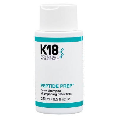 K18 Peptide Prep Color-Safe Detox Shampoo (8.5 oz) K 18 Clarifying Shampoo, Cleanse, Removes Product Buildup, Dirt, Oils & Metals