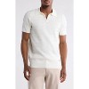 TR-PREMIUM- TRCK-11543 Textured Sweater Knit Zip Polo - 3 of 4