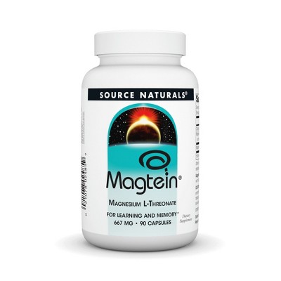 Magtein by Source Naturals, Inc.  -  90 Capsule