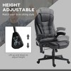Ridstar 6 Point Vibrating Massage Office Chair with Lumbar Heat-Black - 3 of 4
