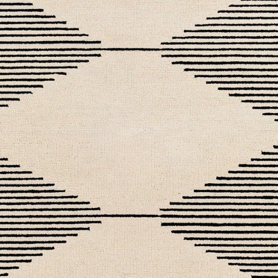 black, beige
