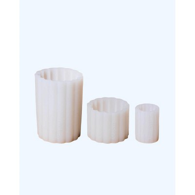 makesy super silicone pillar mold - fluted