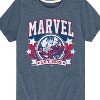 Boys' - Marvel - Collegiate Americana Short Sleeve Graphic T-Shirt - 2 of 4