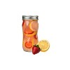Ball 4ct Collection Elite Spiral Glass Mason Jar with Lid and Band - Regular Mouth - image 3 of 4