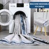 Washable Rug for Living Room,Non-Slip Area Rugs for Bedroom,Low-Pile Distressed Carpet,Indoor Foldable Print Floor Mats for Dining Room Kitchen - 2 of 4