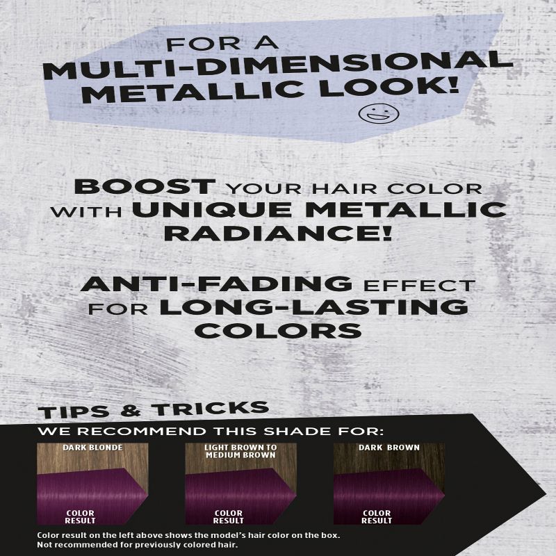 Got2B Color Metallic Permanent Hair Color, 3 of 11