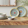 9" 6pk Melamine Portofino Salad Plates - Certified International - 4 of 4