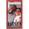PosterPalooza | Shabby Chic Red Picture Frame - UV Acrylic, Foam Board Backing, Hanging Hardware - 2 of 4