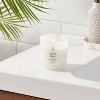 Milky Glass Wooden Wick Neroli and Ivy Jar Candle 8oz - Threshold™ - image 2 of 3