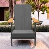 Moda Furnishings Wood Outdoor Adirondack Chair - 3 of 4