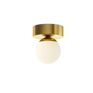 AFX Pearl 1 - Light Flush Mount in  Satin Brass - 1 of 1