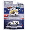 2000 Jeep Cherokee White "US Secret Service Police" Washington DC "Hot Pursuit" Special Ed 1/64 Diecast Model Car by Greenlight - 3 of 3