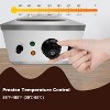 Chocolate Melting Pot, Stainless Steel Chocolate Tempering Machine with Tanks & Lids, Temperature Control Probe for Milk, Coffee, Cheese - 3 of 4