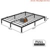Twin Size/Full Size/Queen Size Metal Platform Bed Frame - 6/10 Inch Heavy Duty, Noise-Free Foundation - 3 of 4